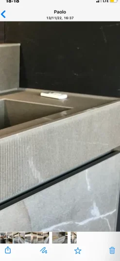 Best Cucina design lineare tortora in kerlite Atelier gres  pb20/22 Cucine Lineari|Cucine Design