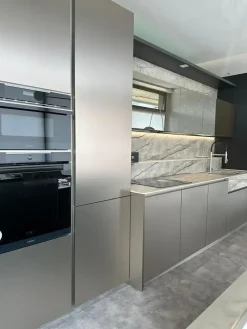 Binova CUCINA Lab/bluna  pb24 PREZZO OUTLET scontata 40%- Cucine Lineari|Cucine Design