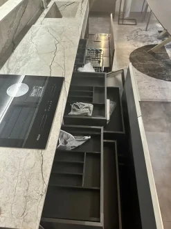 Binova CUCINA Lab/bluna  pb24 PREZZO OUTLET scontata 40%- Cucine Lineari|Cucine Design