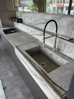 Binova CUCINA Lab/bluna  pb24 PREZZO OUTLET scontata 40%- Cucine Lineari|Cucine Design