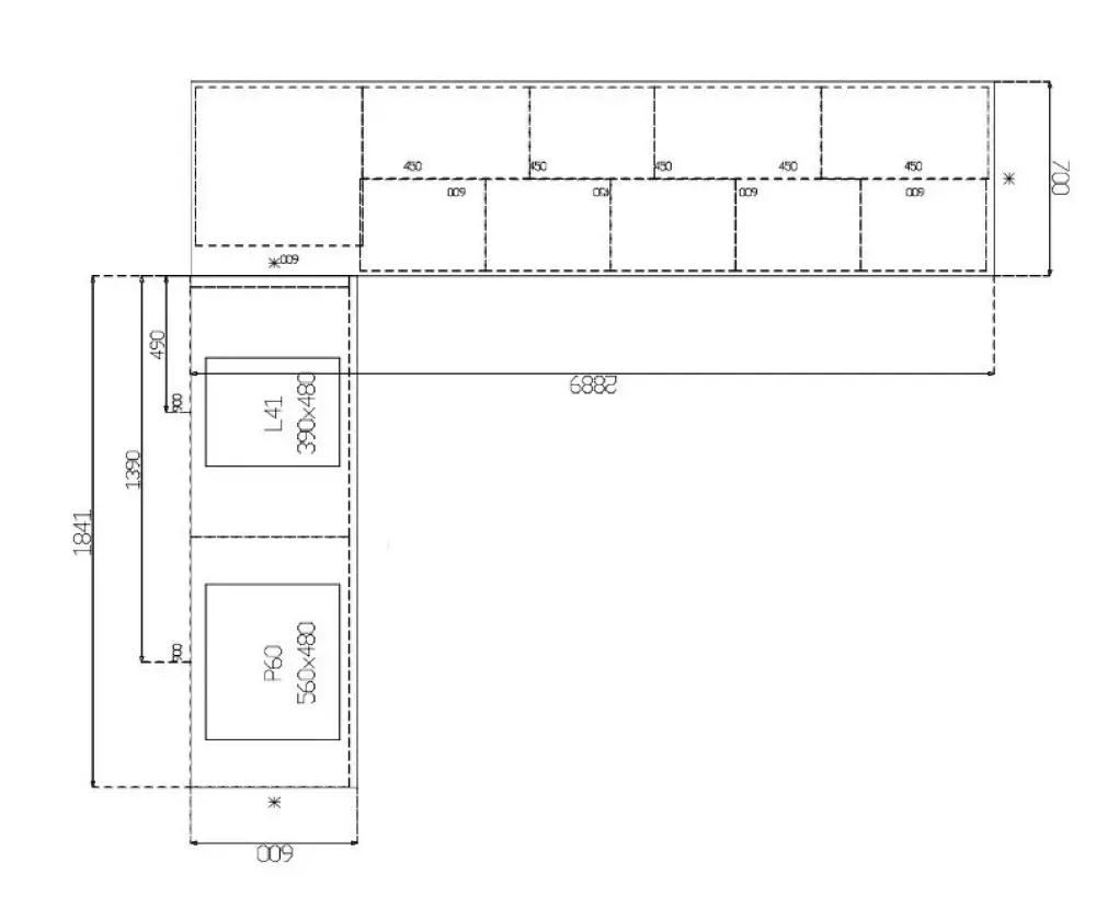 Sale Cucina blu moderna ad angolo Moderna outlet a soli 4000€ Cucine Ad Angolo|Cucine Moderne