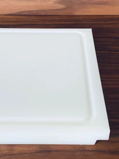 Cucina design lineare bianca in hpl Tagliere grand chef^Boffi Sale