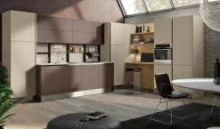 New Cucina Capri moderna rovere chiaro ad angolo scontata 50% Cucine Ad Angolo|Cucine Moderne