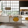Imab Cucina Capri rovere decapato e bianco moderna altri colori lineare group- Cucine Lineari|Cucine Moderne