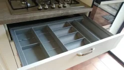 Cucina Carlotta classica bianca lineare scontata 51%^Giannei Online