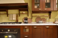 Cucina Casale classica noce ad isola^Berloni Cucine Online