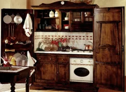 Hot Cucina Charlotte assisi di in Offerta Outlet -60% Cucine Lineari|Cucine Country