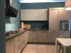 New Cucina City-aliant moderna rovere chiaro ad angolo cucine Cucine Ad Angolo|Cucine Moderne