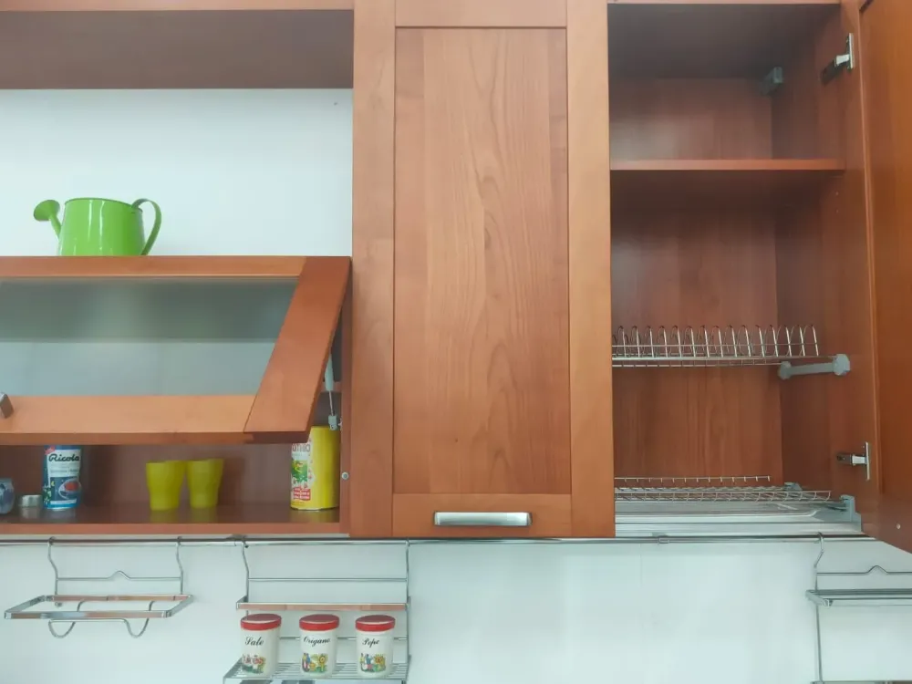 Artigianale Cucina classica ad angolo Crono7 a prezzo scontato- Cucine Ad Angolo