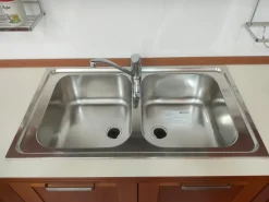 Artigianale Cucina classica ad angolo Crono7 a prezzo scontato- Cucine Ad Angolo