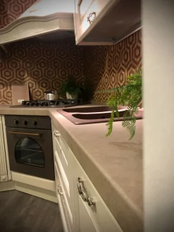 Mobilturi Cucina classica ad angolo Olimpia a prezzo ribassato- Cucine Ad Angolo