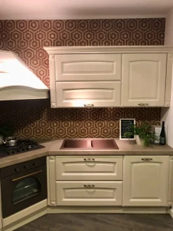 Mobilturi Cucina classica ad angolo Olimpia a prezzo ribassato- Cucine Ad Angolo