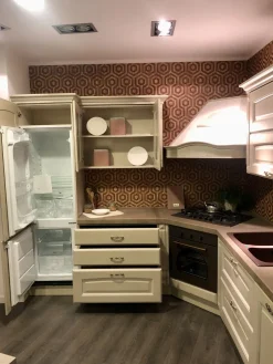 Mobilturi Cucina classica ad angolo Olimpia a prezzo ribassato- Cucine Ad Angolo