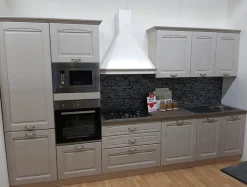 Cucina classica bianca lineare Bea in offerta^Net Cucine New