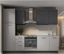 Discount Cucina Composizione 270 moderna , lineare, altri colori, scontata 20%. Cucine Lineari|Cucine Moderne