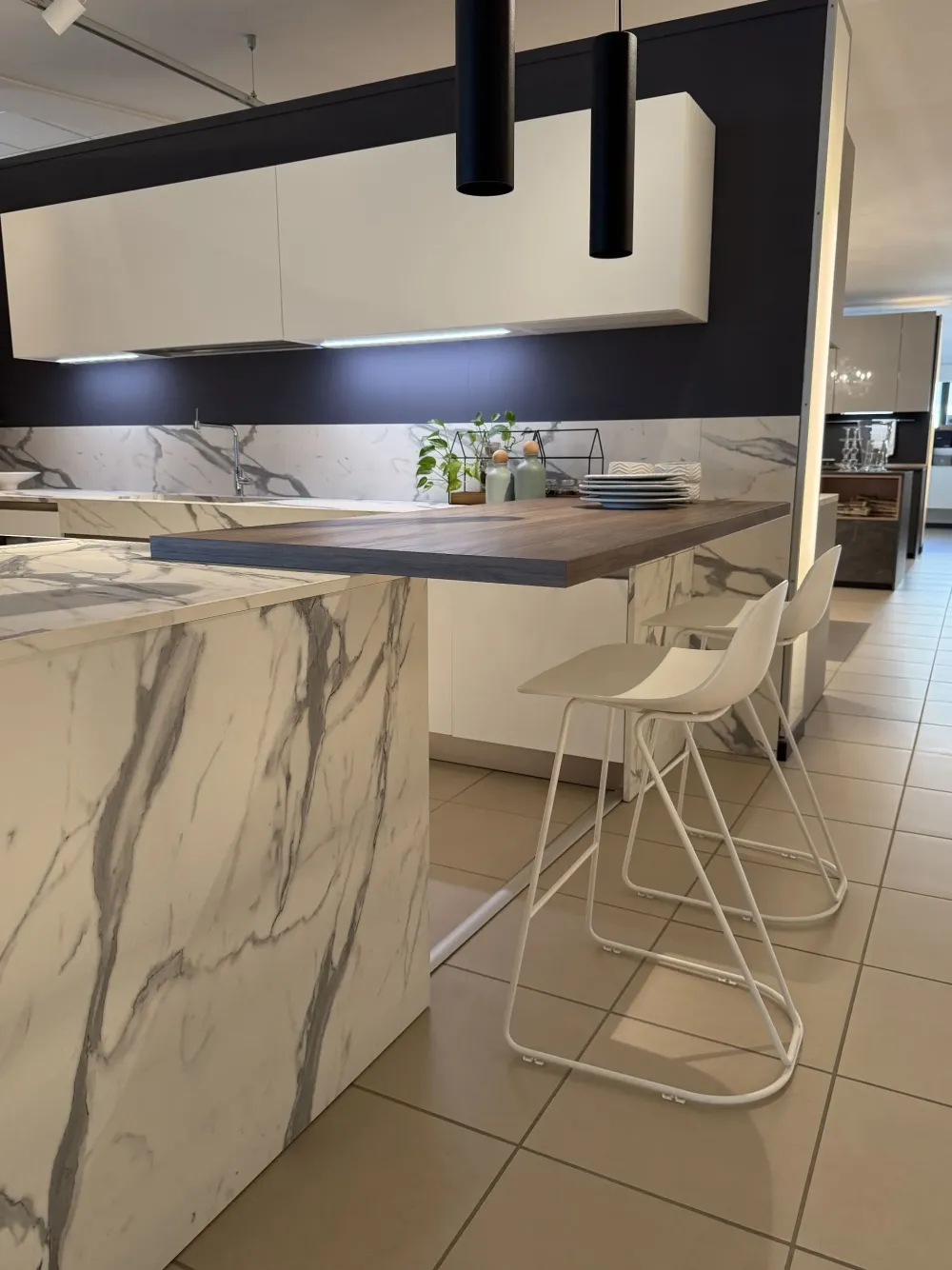 CUCINA con isola Kalì SCONTATA 65%^Arredo3 Outlet