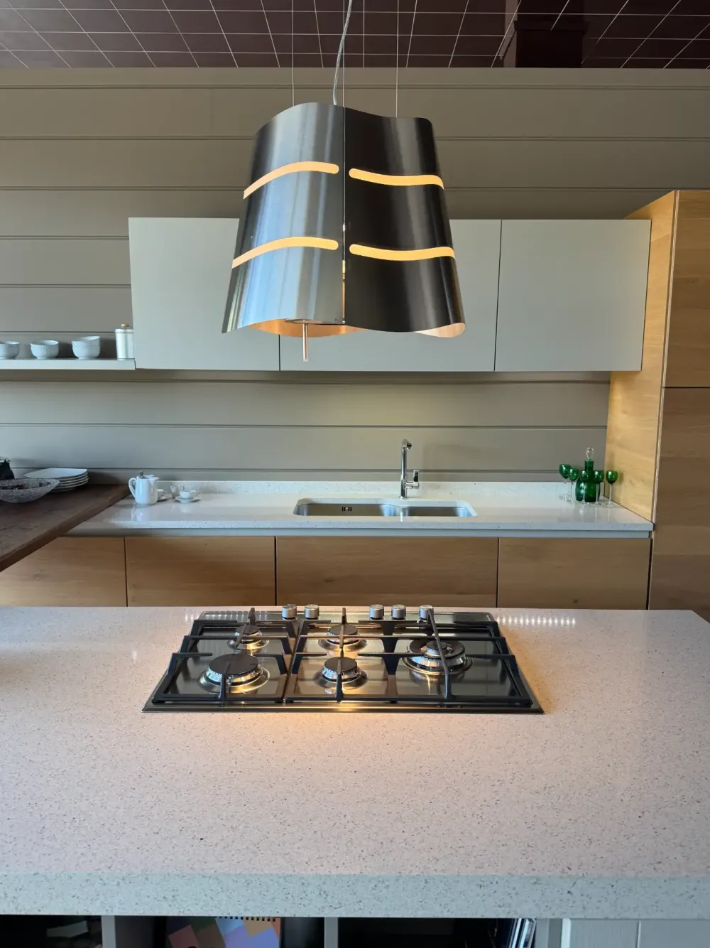 Arrex CUCINA con isola Zenzero e carola SCONTATA 50%- Cucine Ad Isola|Cucine Moderne