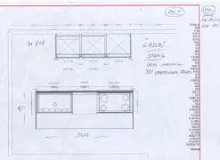CUCINA con isola Laser germany SCONTATA 58%^Artigianale Hot