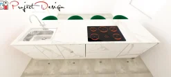 Discount Cucina con isola design bianca Kali Cucine Ad Isola|Cucine Design