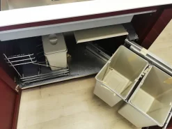 Cucina con isola design bianca Cavallo a soli 8800 Euro^Arrex Sale