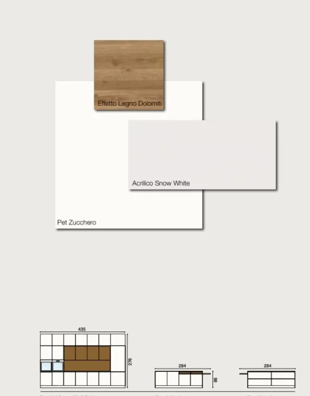 Cucina con isola in laccata opaco bianca J22 a prezzo ribassato^Ar-Due Outlet