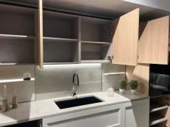 Outlet Cucina con isola in laccata opaco a prezzo ribassato 62% Cucine Ad Isola|Cucine Design