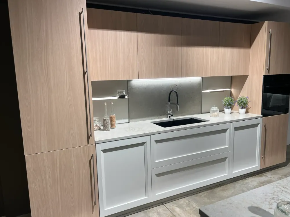 Outlet Cucina con isola in laccata opaco a prezzo ribassato 62% Cucine Ad Isola|Cucine Design