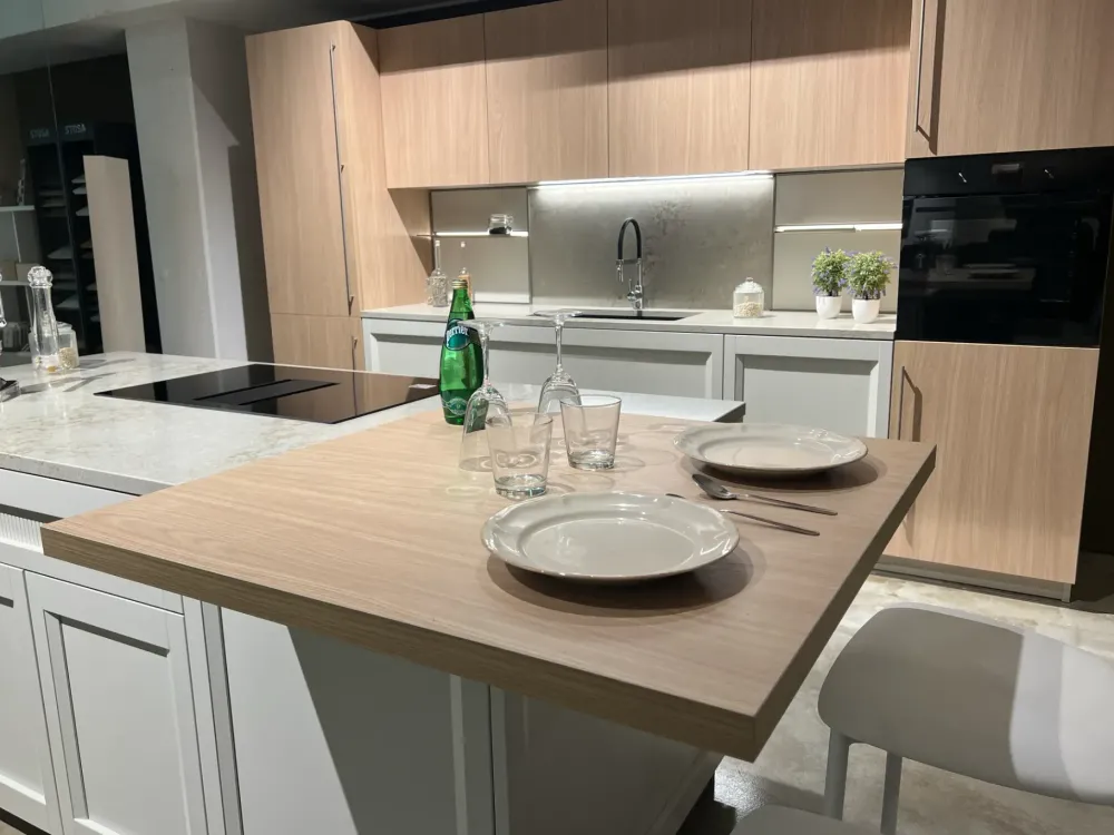 Outlet Cucina con isola in laccata opaco a prezzo ribassato 62% Cucine Ad Isola|Cucine Design