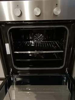 Cucina con isola in laminato materico grigia Kali a prezzo ribassato^Arredo3 Sale