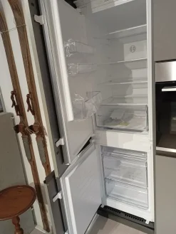 Cucina con isola in laminato materico grigia Kali a prezzo ribassato^Arredo3 Sale