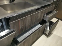 Hot Cucina con isola in laminato materico altri colori  a prezzo ribassato Cucine Ad Isola|Cucine Moderne