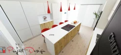 Cucina con isola in legno a prezzo scontato 47%^Arredo3 New