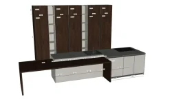 Ar-Due Cucina con isola in melaminico a prezzo ribassato 30%- Cucine Ad Isola|Cucine Design