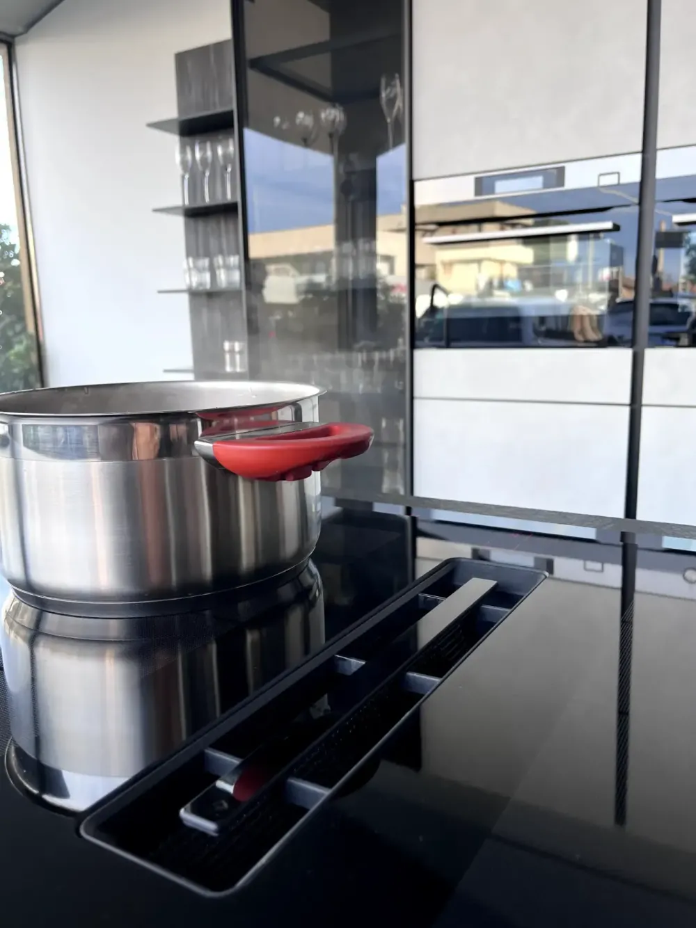 Cucina con isola in nobilitato a prezzo scontato 50%^Dibiesse Clearance