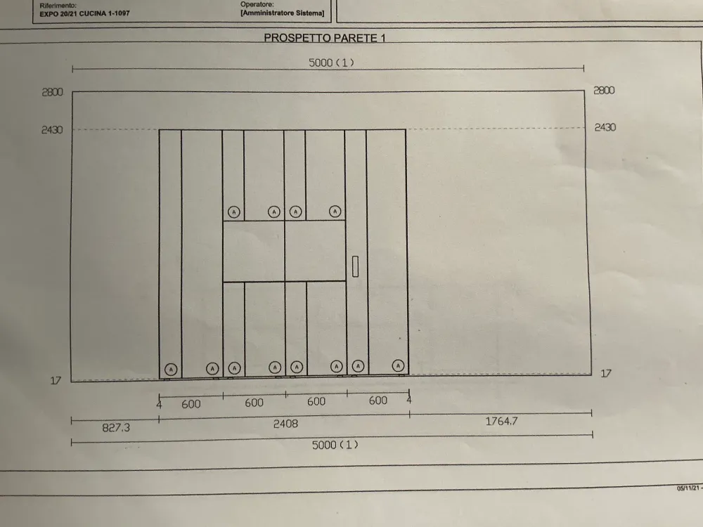 Discount Cucina con isola in vetro a prezzo ribassato 50% Cucine Ad Isola|Cucine Design