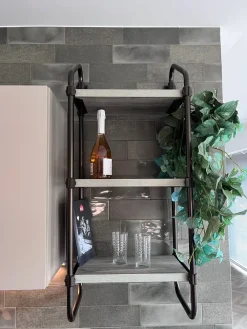 Scavolini Cucina con isola industriale tortora Diesel open workshop a soli 15000 Euro- Cucine Ad Isola