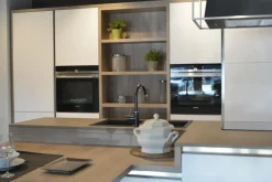 Clearance Cucina con isola moderna bianca K rovere a soli 12200 Euro Cucine Ad Isola|Cucine Moderne