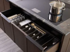 Diotti.com Cucina con isola moderna altri colori Plan loto 01 outlet a soli 39890 Euro- Cucine Ad Isola|Cucine Moderne