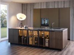 Diotti.com Cucina con isola moderna altri colori Plan loto 01 outlet a soli 39890 Euro- Cucine Ad Isola|Cucine Moderne