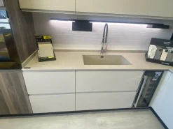 Creo CUCINA con penisola Jey inox SCONTATA 66%- Cucine Con Penisola|Cucine Moderne