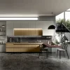 Mobilificio Bellutti Cucina con penisola in laminato opaco a prezzo scontato 41%- Cucine Con Penisola|Cucine Moderne