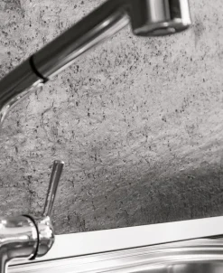 Hot Cucina con penisola in laminato materico altri colori Hansel a prezzo scontato Cucine Con Penisola|Cucine Design