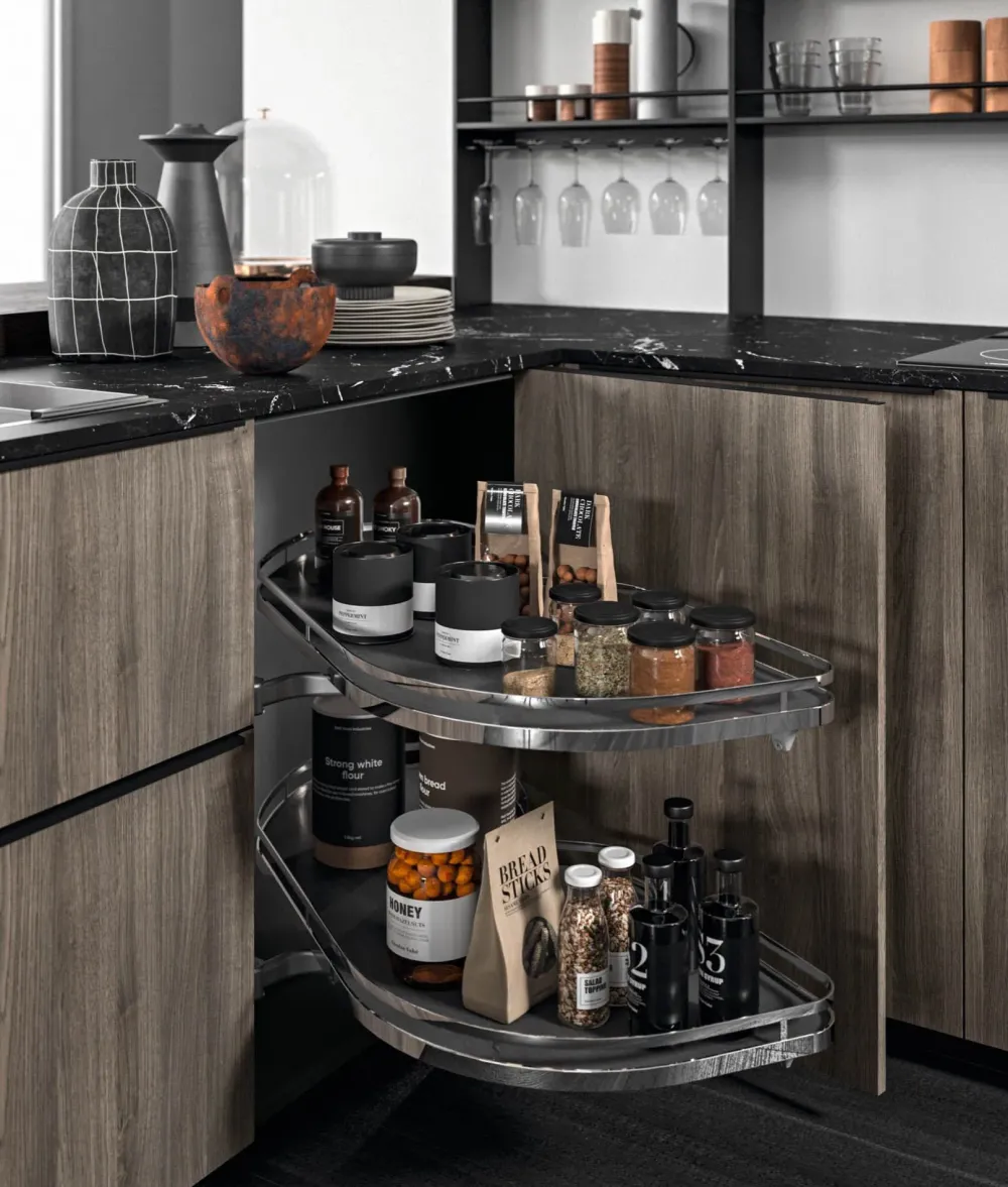 Online Cucina con penisola in laminato materico a prezzo ribassato 35% Cucine Con Penisola|Cucine Design
