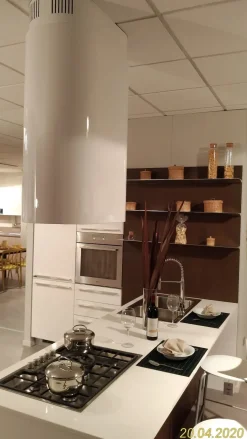 Outlet Cucina con penisola in laccato lucido a prezzo scontato 59% Cucine Con Penisola|Cucine Design