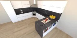 Astra Cucina con penisola Line   con uno sconto vantaggioso- Cucine Moderne|Cucine Con Penisola