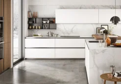 Arredo3 Cucina con penisola moderna bianca Z6 a soli 15517 Euro- Cucine Moderne|Cucine Con Penisola