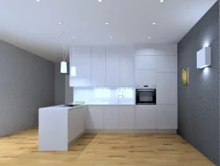 New Cucina con penisola moderna Tatto bianco a prezzo ribassato Cucine Con Penisola|Cucine Moderne