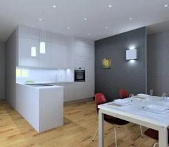 New Cucina con penisola moderna Tatto bianco a prezzo ribassato Cucine Con Penisola|Cucine Moderne