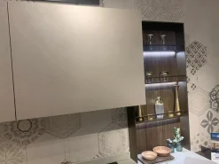 Online Cucina con penisola moderna tortora Infinity a soli 11972 Euro Cucine Con Penisola|Cucine Moderne