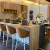 Home Cucine Cucina con penisola moderna bianca Genesi- Cucine Con Penisola|Cucine Moderne